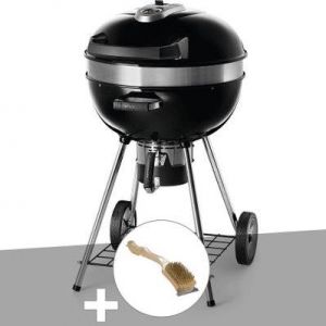 Barbecue charbon de bois Rod&eacute;o Pro 57 cm sur pied + Brosse pour grill