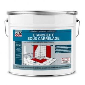 Etancheite sous carrelage, douche, salle de bain, cuisine, pièce humide - Resine d'imperméabilisation - 10 litres