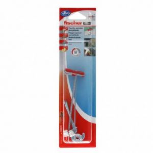 Pack de 2 chevilles à bascule DUOTEC + vis + crochets ronds - Ø 10 x 70 mm