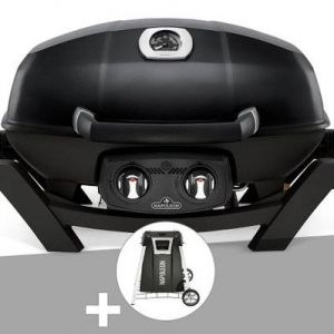 Barbecue &agrave; gaz Napol&eacute;on Travel Q PRO 285 + Chariot pliant pour Travel Q Pro