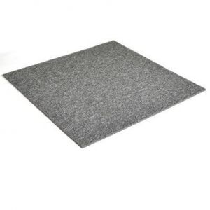 Lot de dalles moquette U3P3 - Gris argent