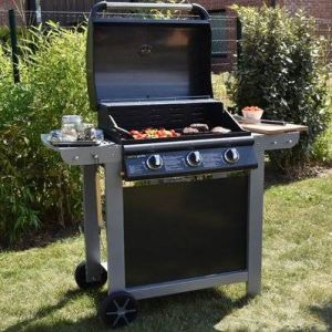 Cook'in Garden - Barbecue au gaz FIESTA 3 - 3 brûleurs avec thermomètre 10,5kW