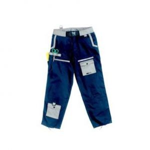 Pantalon de travail multipoche ARIA - bleu marine/gris - taille M