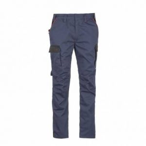 Pantalon de travail multipoche Inn-Tab DUCATI - 300 g/m² - bleu sailor/noir - taille 58