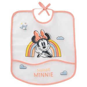 Bavoir bébé 6 mois 28x32 cm en EVA PE Minnie Good Morning
