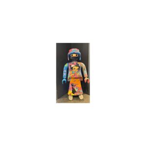 Sculpture Cartoon Vandal par Luna | Tableau Pop-art - Posca, Graffiti, Acrylique - Icones Pop