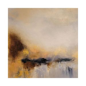 Peinture Abstrait Gris Beige par Chebrou de Lespinats Nadine | Tableau Abstrait - Huile - Paysages, Marine