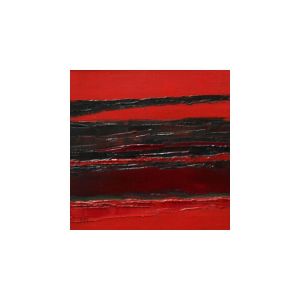 Peinture Que du rouge par Marteau Frederique | Tableau Abstrait - Huile - Paysages