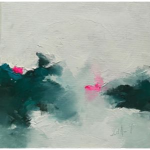 Peinture Un peu de fluo par Dumontier Nathalie | Tableau - Huile