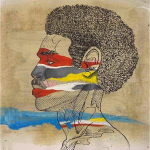 Peinture Harry Harper par Paris Sketch Culture | Tableau Pop-art - Acrylique - Portraits, Icones Pop, Noir &#38; blanc