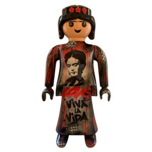 Sculpture Viva la vida par Luna | Tableau Pop-art - Posca, Graffiti, Acrylique - Icones Pop
