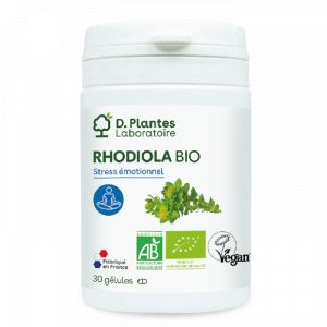 Rhodiola BIO 30 gélules - D.Plantes - Fatigue et vitalité
