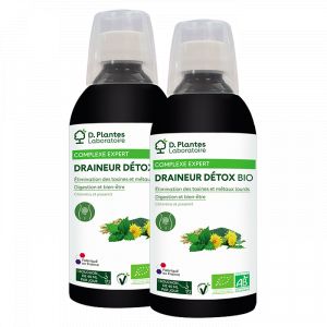 Pack Draineur détox BIO - D.Plantes - Drainage et détox du foie