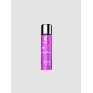 Gel de Massage Chauffant Fruity Love Framboise & Rhubarbe 60 ml