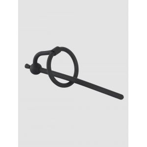 Plug &agrave; ur&egrave;tre creux avec anneau pour gland Piss Play