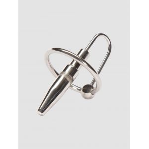 Plug &agrave; ur&egrave;tre et anneau pour gland Deluxe DOMINIX