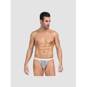 String Ficelle R&eacute;sille Blanc