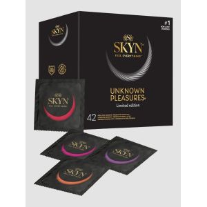 Pr&eacute;servatifs SKYN Unknown Pleasures+ bo&icirc;te de 42