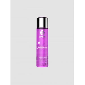 Gel de Massage Chauffant Fruity Love Framboise & Rhubarbe 120 ml