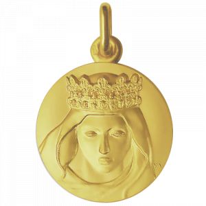 Médaille de Baptême Médaille de baptême Notre Dame de Laudate - En Or - Laudate