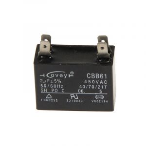 Condensateur (2uf) pour climatiseur Delonghi TL1514