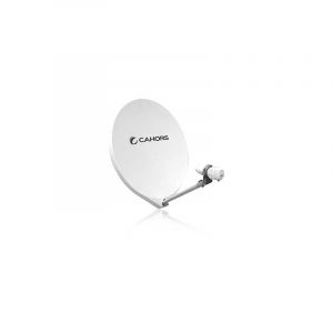 Parabole fibre 55cm blanche avec lnb Cahors 0140863