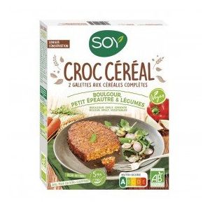 Croc' céréales boulgour-petit épeautre-légumes 2x100g bio
