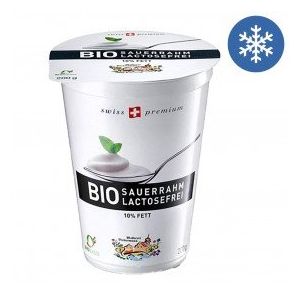 Crème fraîche légère 10%  MG sans lactose 200g bio