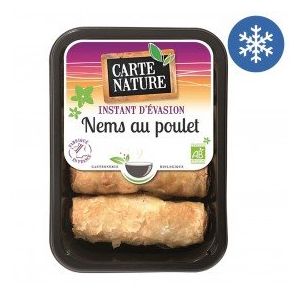 Nems au poulet 4x60g bio