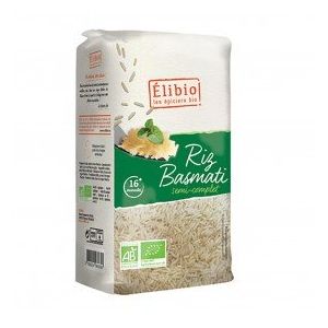 Riz basmati semi-complet 1kg bio