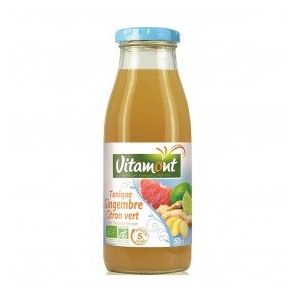 Jus tonique pomme-gingembre-citron vert 50cl bio