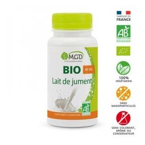 Lait de jument 60 gél. bio