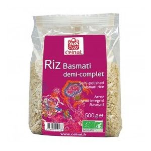 Riz basmati demi-complet 500g bio