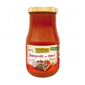 Sauce bolognaise au boeuf 430g bio