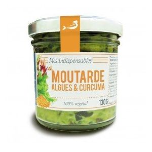 Moutarde aux algues et curcuma 130g bio