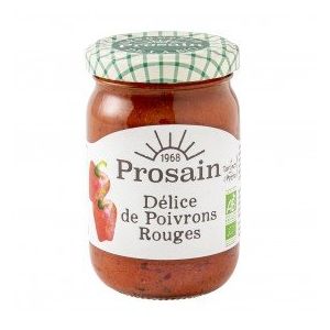 Délice de poivrons rouges 200 gr bio