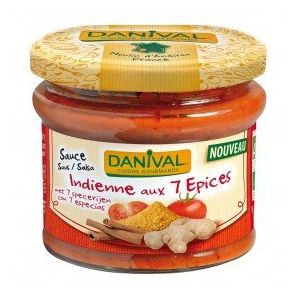 Sauce indienne aux 7 épices 210g bio