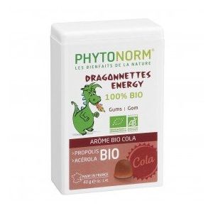 Dragonnettes Energy go&ucirc;t Cola 40g Bio