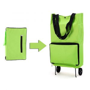 Panier-cabas pliable avec roulettes - Livraison offerte