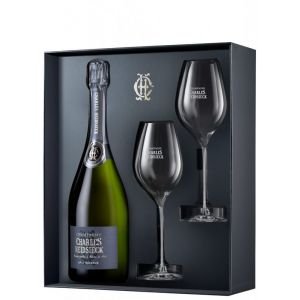 Coffret Brut Réserve + 2 flûtes