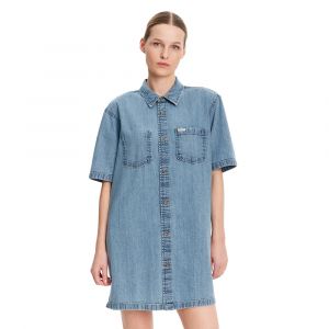 Robe Guess denim Femme Bleu