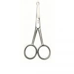 Ciseaux sp&eacute;ciaux pour nez et oreilles pour hommes, pointe &eacute;mouss&eacute;e, 1 pi&egrave;ce.
