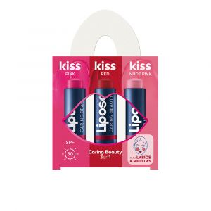 Kiss Kiss Kiss Pack 3 pi&egrave;ces