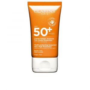 Cr&egrave;me visage Solar effet sec UVA/UVB50+ 50 ml