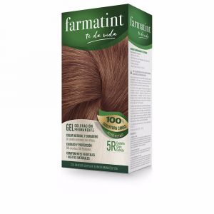 Farmatint Gel coloration permanente #5r-brun cuivr&eacute; clair