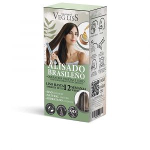 Veg Liss Lissage br&eacute;silien &agrave; la k&eacute;ratine v&eacute;g&eacute;tale et noix de coco 2 u