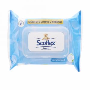 Scottex Papier toilette humide original 74 u