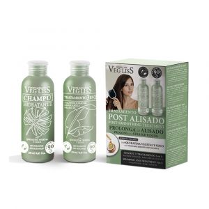 Veg Liss shampoing et traitement vegan post lissage 3 en 1 2 u