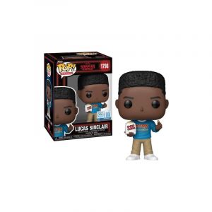 LUCAS SINCLAIR WITH POPCORN / STRANGER THINGS / FIGURINE FUNKO POP / EXCLUSIVE SPECIAL EDITION
