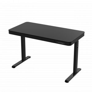 Bureau &eacute;lectrique RGo DESK Office - 120 x 60 - Noir / Noir